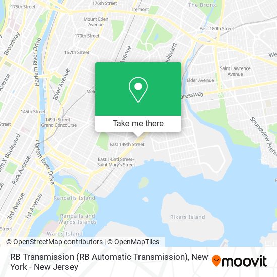 RB Transmission (RB Automatic Transmission) map