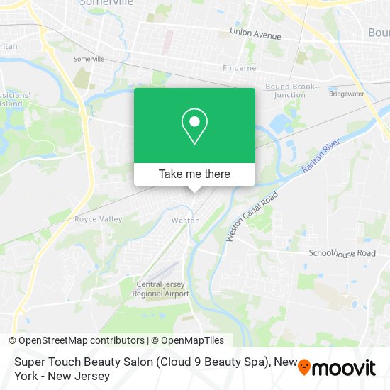 Super Touch Beauty Salon (Cloud 9 Beauty Spa) map