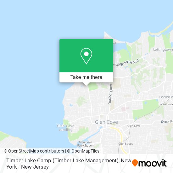 Timber Lake Camp (Timber Lake Management) map