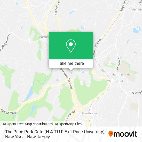 Mapa de The Pace Perk Cafe (N.A.T.U.R.E at Pace University)