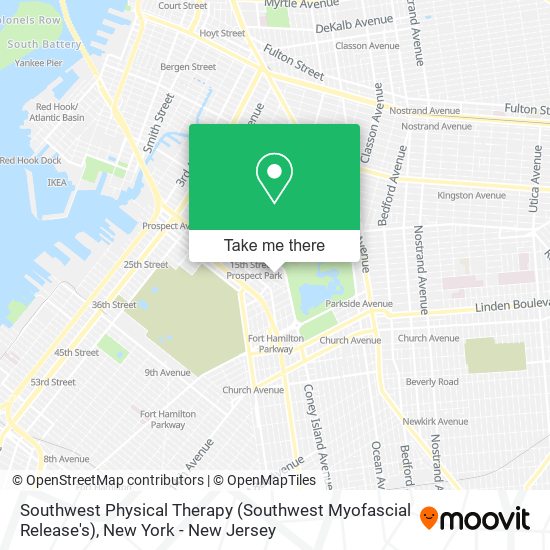 Southwest Physical Therapy (Southwest Myofascial Release's) map