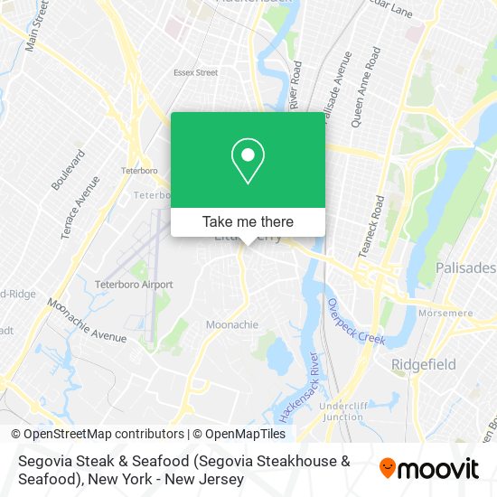 Segovia Steak & Seafood (Segovia Steakhouse & Seafood) map