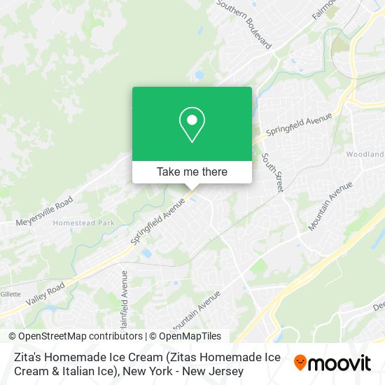 Zita's Homemade Ice Cream (Zitas Homemade Ice Cream & Italian Ice) map