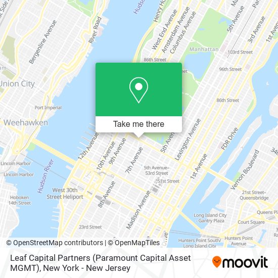 Mapa de Leaf Capital Partners (Paramount Capital Asset MGMT)