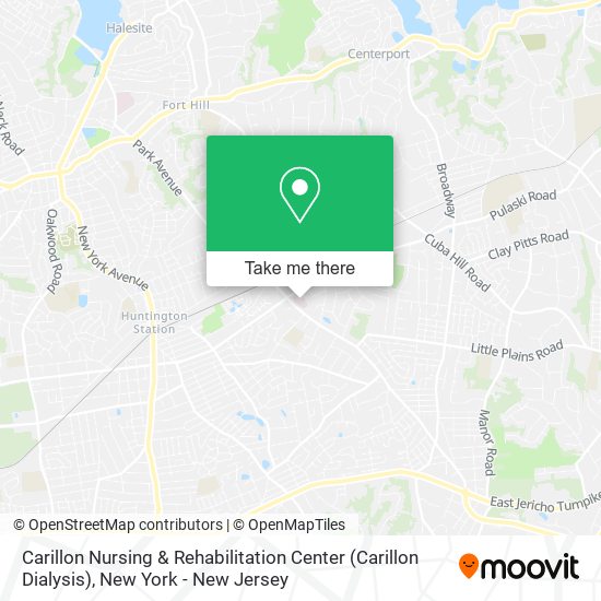 Carillon Nursing & Rehabilitation Center (Carillon Dialysis) map