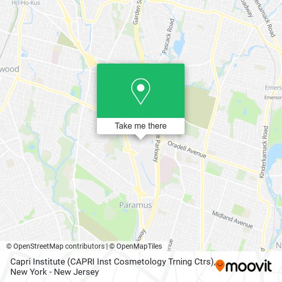 Capri Institute (CAPRI Inst Cosmetology Trning Ctrs) map