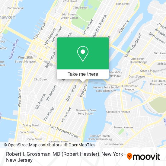 Mapa de Robert I. Grossman, MD (Robert Hessler)