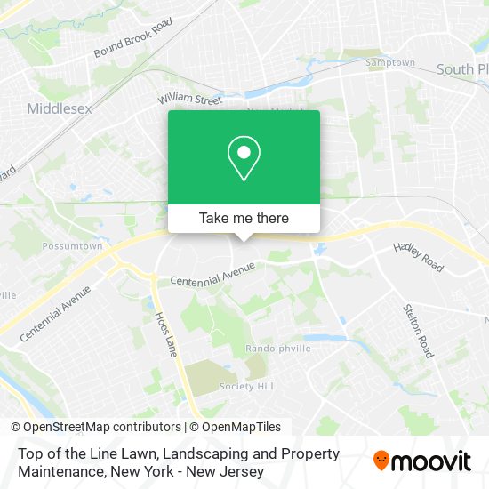Top of the Line Lawn, Landscaping and Property Maintenance map