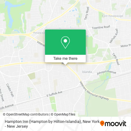 Hampton Inn (Hampton by Hilton-Islandia) map