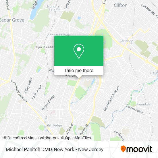 Michael Panitch DMD map