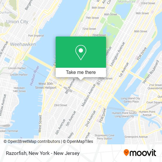 Razorfish map