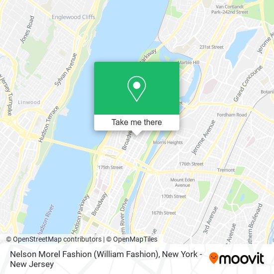 Nelson Morel Fashion (William Fashion) map