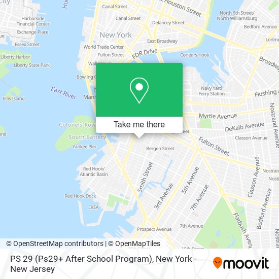 PS 29 (Ps29+ After School Program) map