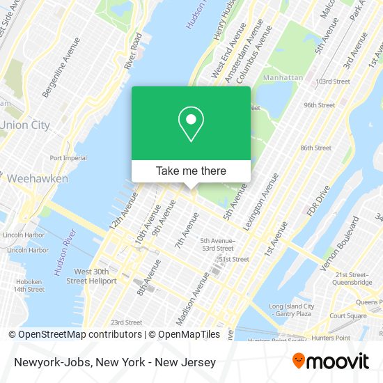 Newyork-Jobs map