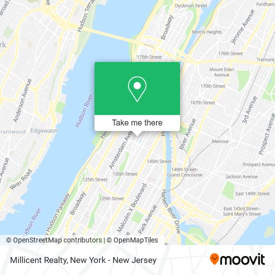 Millicent Realty map