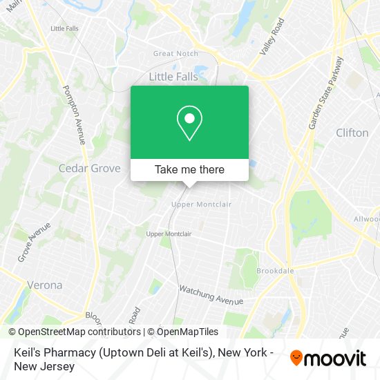 Keil's Pharmacy (Uptown Deli at Keil's) map