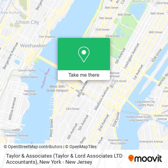 Taylor & Associates (Taylor & Lord Associates LTD Accountants) map