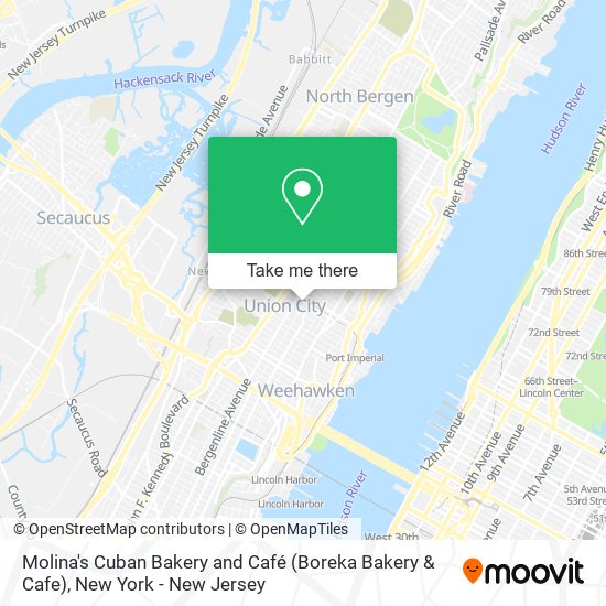 Molina's Cuban Bakery and Café (Boreka Bakery & Cafe) map
