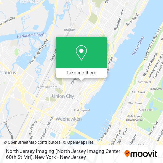 North Jersey Imaging (North Jersey Imagng Center 60th St Mri) map