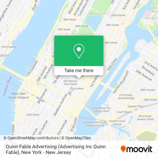 Mapa de Quinn Fable Advertising