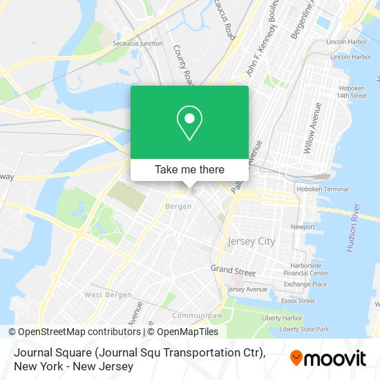 Mapa de Journal Square (Journal Squ Transportation Ctr)