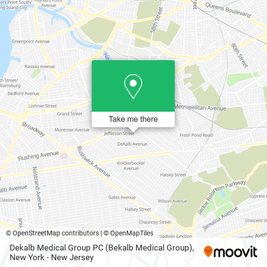 Dekalb Medical Group PC (Bekalb Medical Group) map
