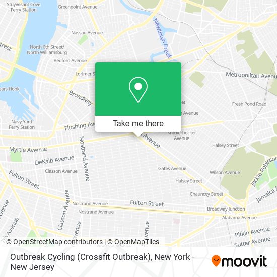 Mapa de Outbreak Cycling (Crossfit Outbreak)