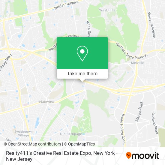 Realty411's Creative Real Estate Expo map