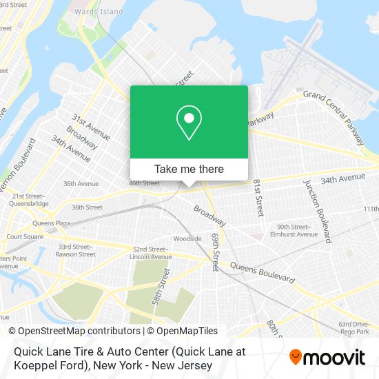 Quick Lane Tire & Auto Center (Quick Lane at Koeppel Ford) map
