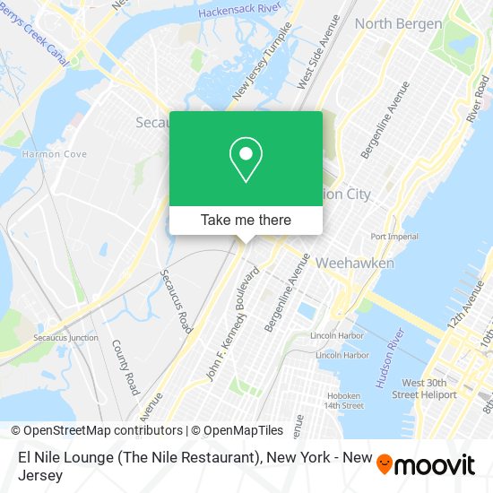 El Nile Lounge (The Nile Restaurant) map
