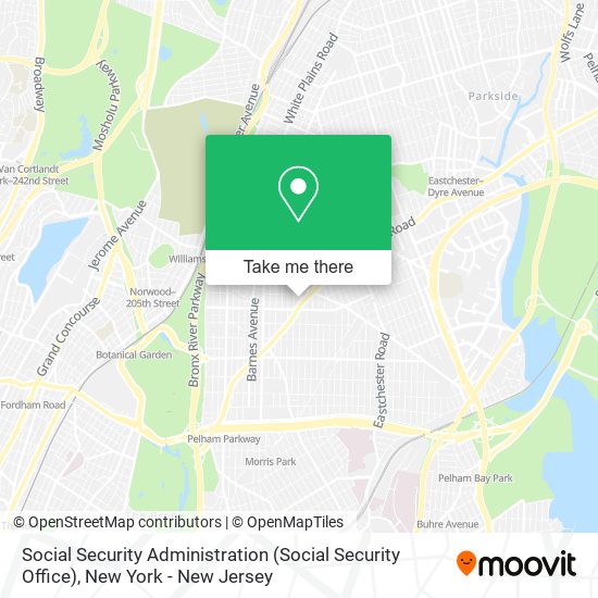 Social Security Administration (Social Security Office) map