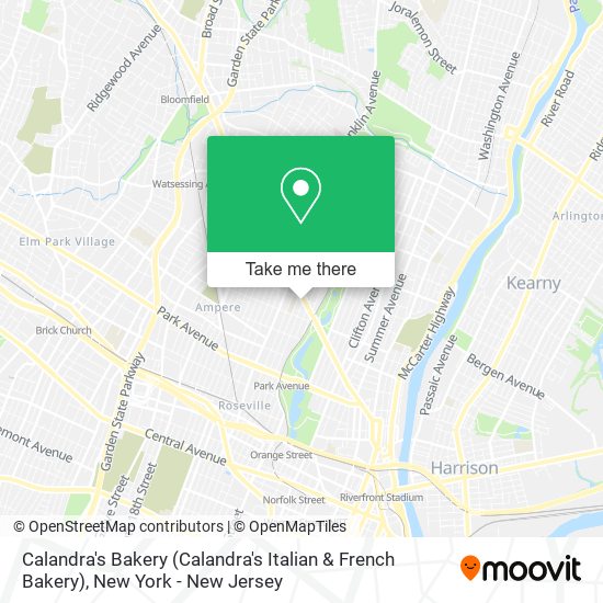 Calandra's Bakery (Calandra's Italian & French Bakery) map