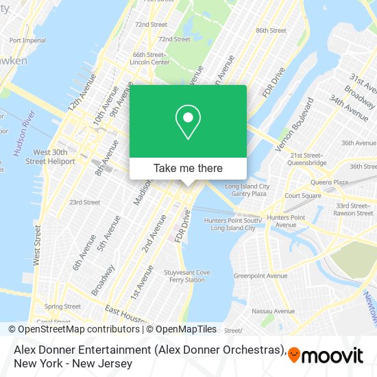 Alex Donner Entertainment (Alex Donner Orchestras) map