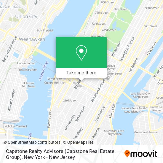 Capstone Realty Advisors (Capstone Real Estate Group) map