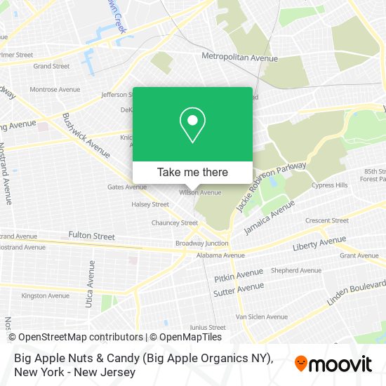 Big Apple Nuts & Candy (Big Apple Organics NY) map