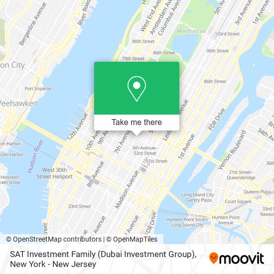 SAT Investment Family (Dubai Investment Group) map
