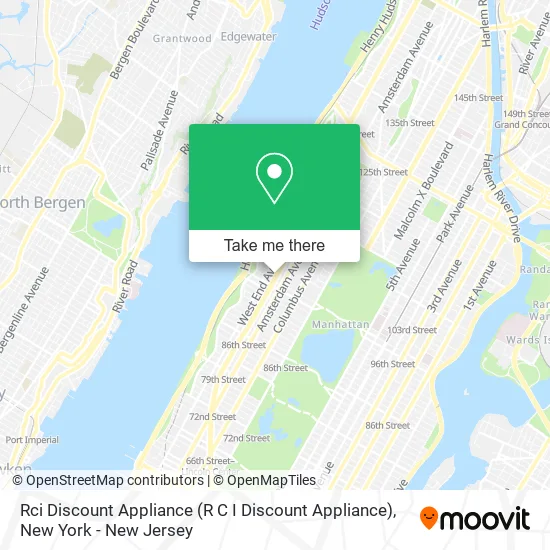 Mapa de Rci Discount Appliance (R C I Discount Appliance)