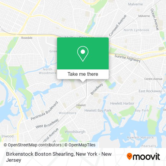 Birkenstock Boston Shearling map