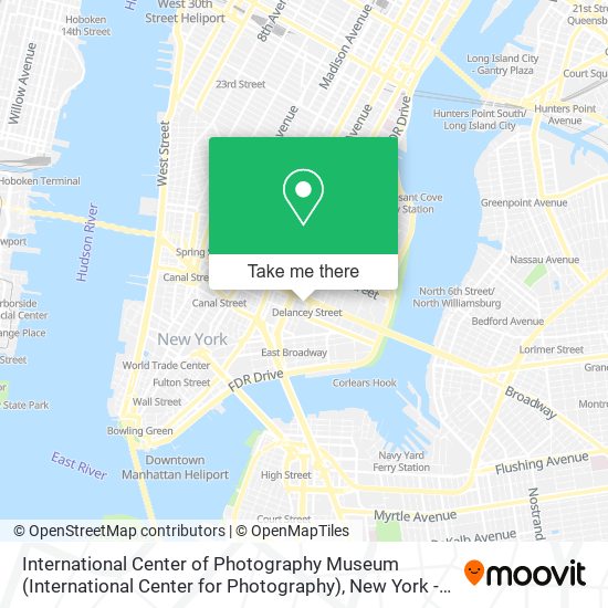 International Center of Photography Museum (International Center for Photography) map
