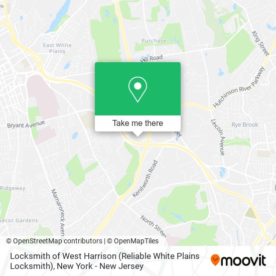 Locksmith of West Harrison (Reliable White Plains Locksmith) map