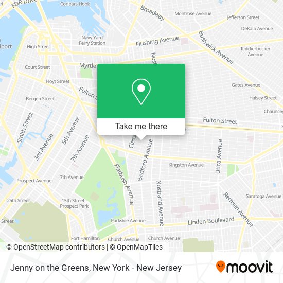 Mapa de Jenny on the Greens
