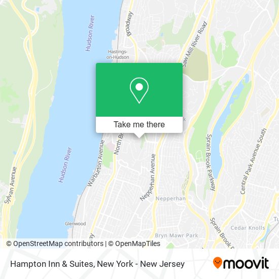 Mapa de Hampton Inn & Suites