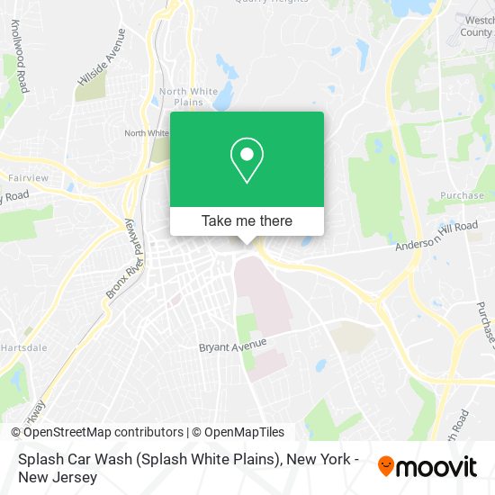 Splash Car Wash (Splash White Plains) map