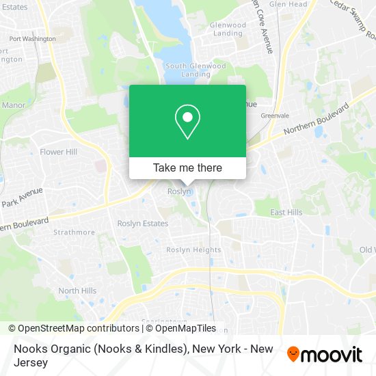 Nooks Organic (Nooks & Kindles) map