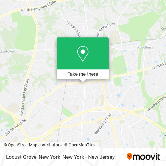 Locust Grove, New York map