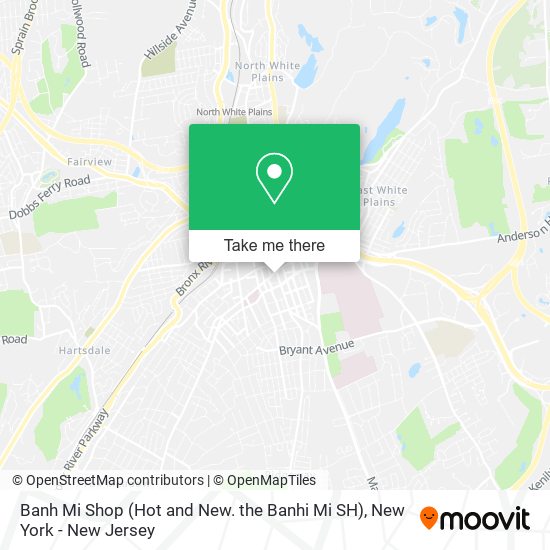 Mapa de Banh Mi Shop (Hot and New. the Banhi Mi SH)