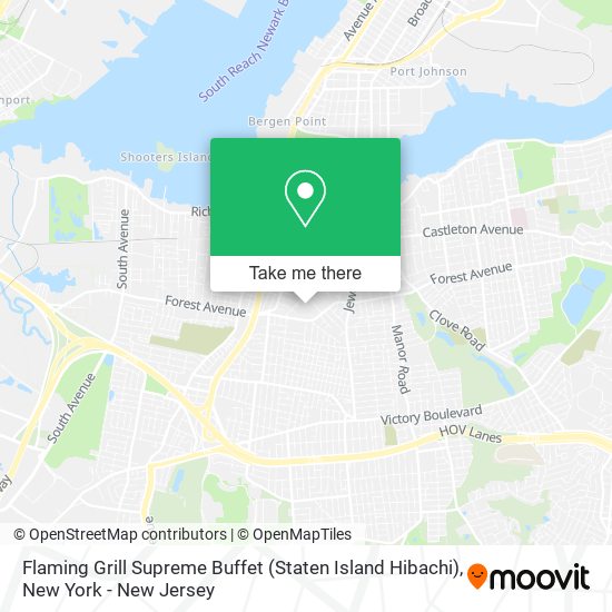 Flaming Grill Supreme Buffet (Staten Island Hibachi) map