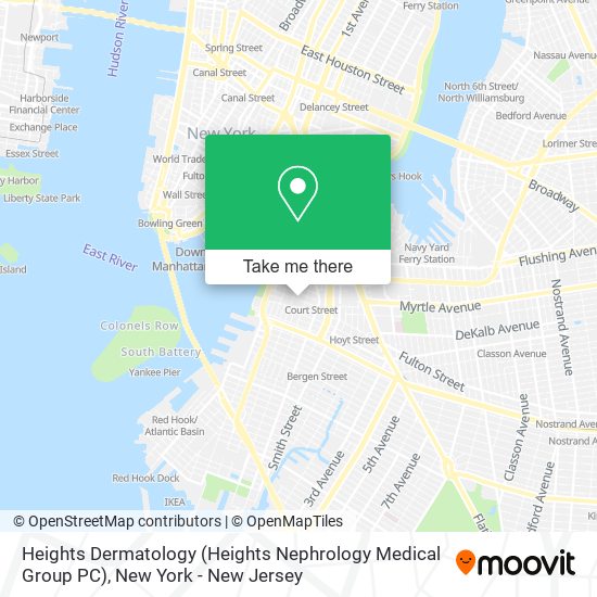 Heights Dermatology (Heights Nephrology Medical Group PC) map