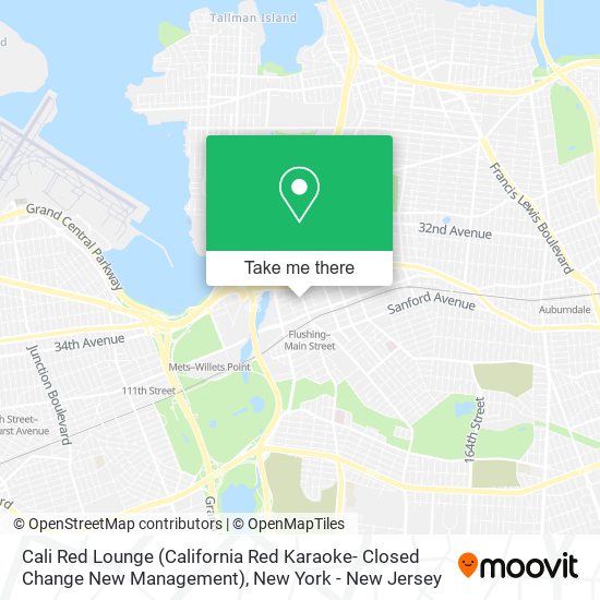 Mapa de Cali Red Lounge (California Red Karaoke- Closed Change New Management)