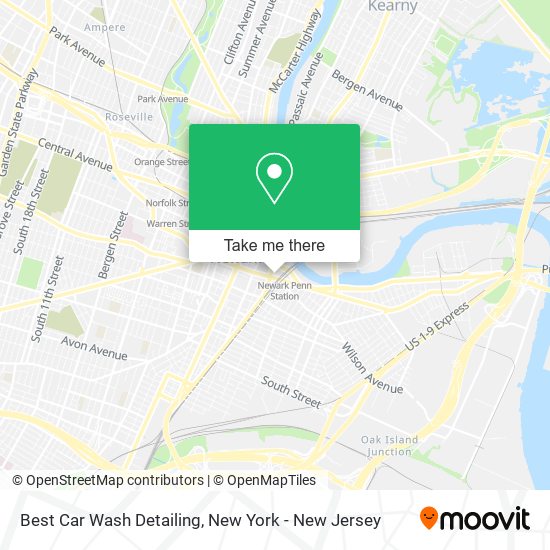 Best Car Wash Detailing map